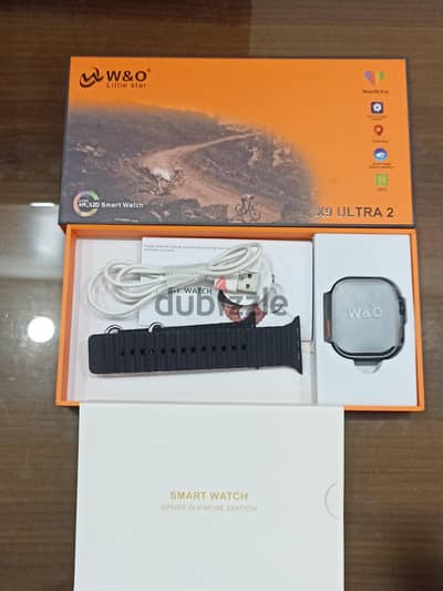 ساعه w and o x9 ultra 2 كسر زيرو للبيع