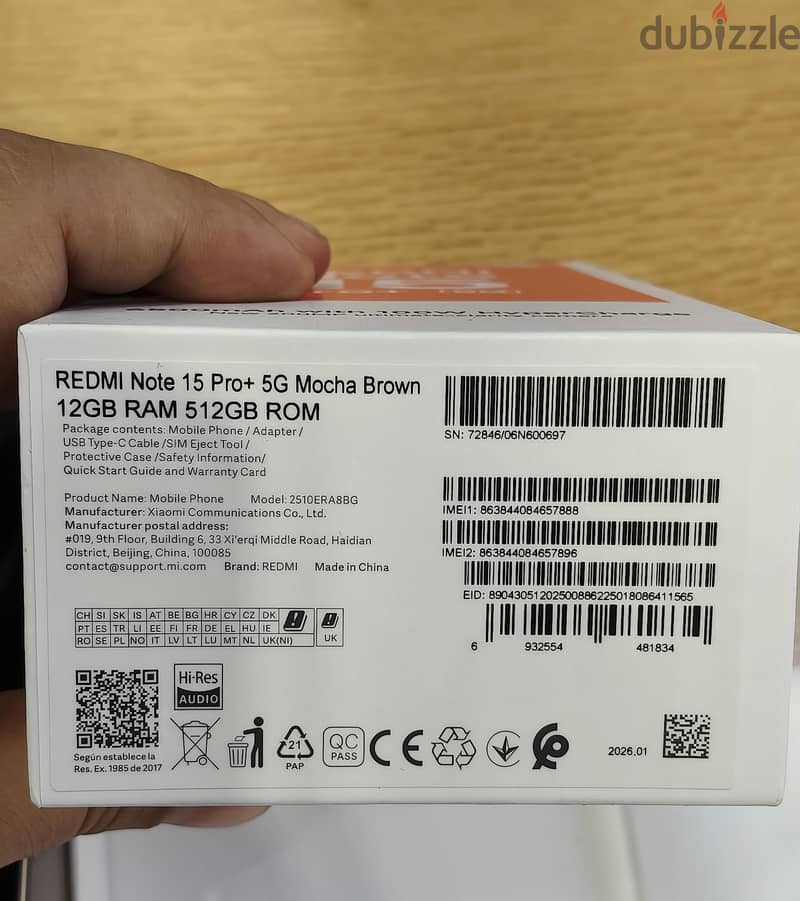 Redmi note 15 pro + 2