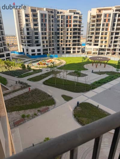 fully finished 3 bedrooms + nanny room apartment view plaza zed west sheikh zayed lowest price kitchen acs