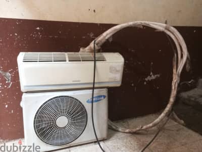 تكييف سامسونج حصان ونص مستعمل مغير كباس