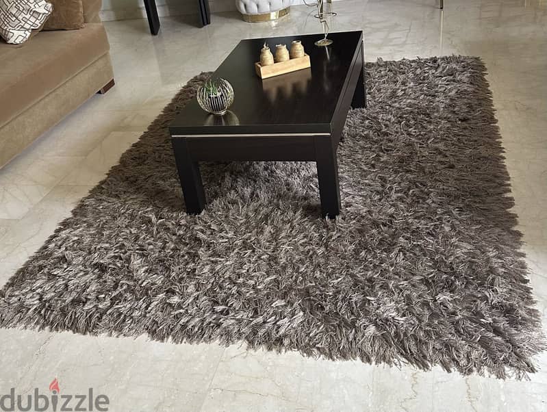 Living room table and carpet 2