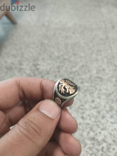خاتم فضه  تركي  من الدوله العثمانيه 925