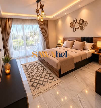  للإيجار سيزون – شاليه أرضي Ultra Luxury في Hacienda Bay   من أرقى الشاليهات المتاحة حاليًا داخل هاسيندا باي