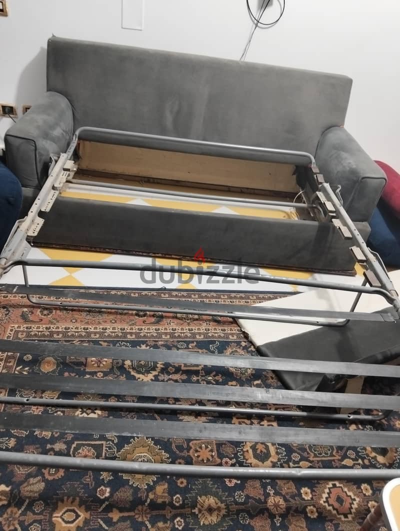 كنب سرير 3
