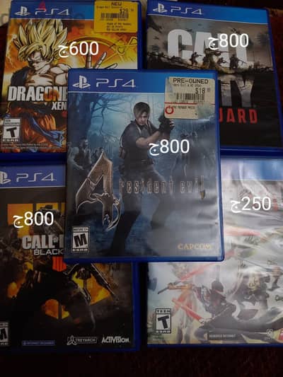 العاب ps4 للبيع