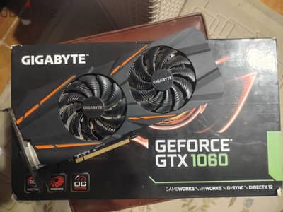 GTX 1060 6GB USED GOOD