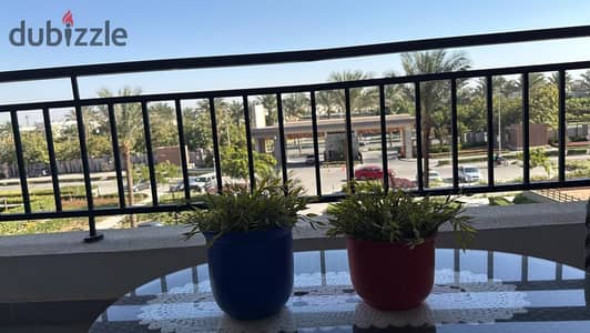 Lowest price apartment, 195 sq m, ultra-super-luxurious finishing - Cairo Festival City, Fifth Settlement, overlooking landscape, ready to move in.