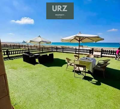 For sale at a special discount: Ground floor chalet with garden and private entrance ready for viewing near modon Emaratia La Vista and Salt Waterway