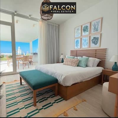 شاليه بفيو خيالي مباشرة على اللاجون Fully Finished + ACS + Kitchen  للبيع تقسيط بالقرب من Silver Sands راس الحكمة دقايق من الماظة باي الساحل الشمالي
