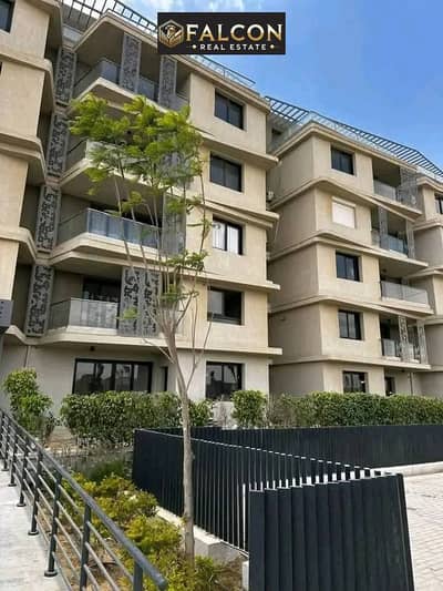 شقه ارضى بجاردن (بخصم 43%) بفيو على ال central park للبيع فى كمبوند باديه بالم هيلز badya palm hills اكتوبر بالقرب من مول مصر