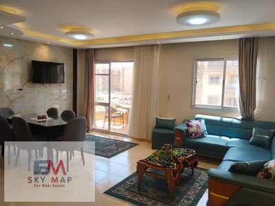 A fantastic opportunity to rent a furnished apartment in Madinaty! 89 square meters in B6, a prime location in Madinaty.  Just steps away from South P