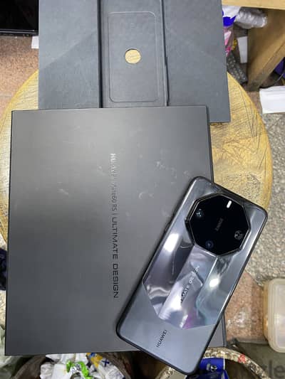 Huawei Mate 60 SR Ultimate Design 5G dual sim 1TB Black كالجديد