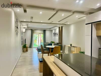 Luxury furnished apartment for rent in Al Maadi Compound, Al Shorouk view