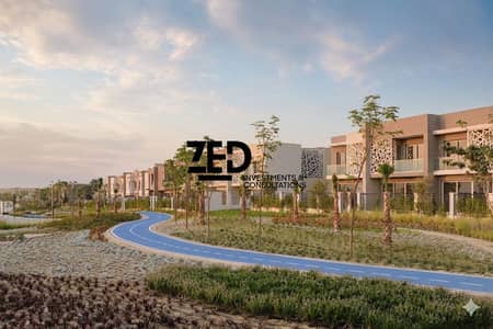 Less than the company's price 50% Villa Townhouse Corner Beach 194 meters in Badya Palm Hills 6 October  -townhouse corner 194sqm at Badya Palm Hills 6th of October