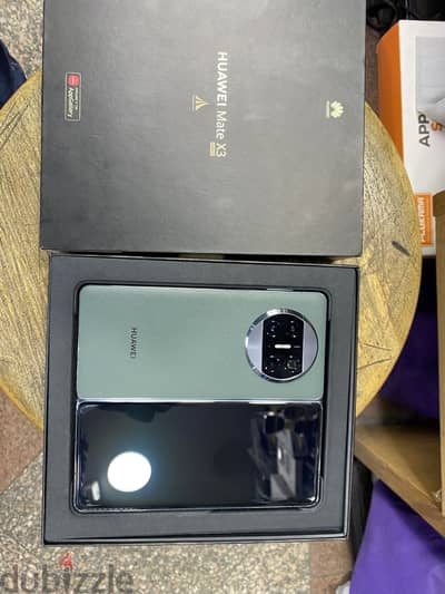 Huawei Mate X3 dual sim 512G Green كالجديد