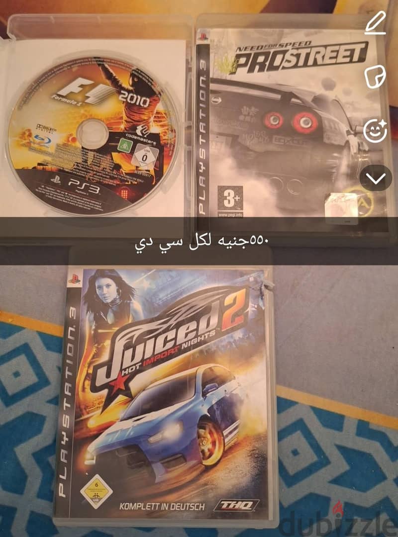 PS3 CD GAMES all original like new 1