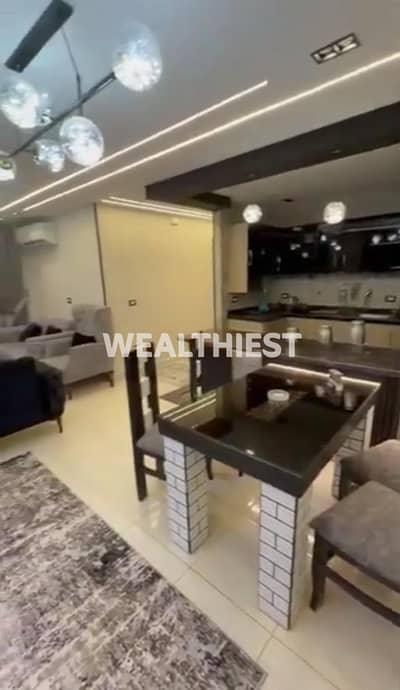 Apartment for sale in Madinaty B7 with garden view prime location near South Park services and Madinaty Club featuring super lux finishing immediate d