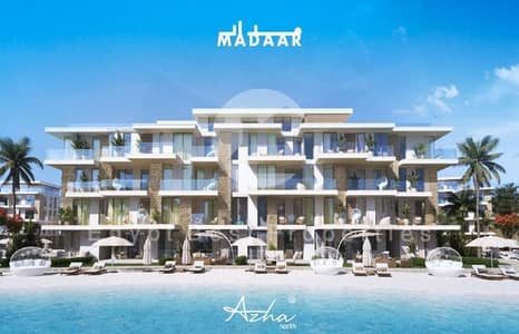Exclusive Luxury Chalet at AZHA North Coast | 2BR | Lagoon & Sea View | Fully Finished + ACs & Kitchen Cabinets