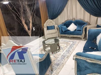 Furnished apartment for rent in a prime location on Makram Ebeid Street, Nasr City.