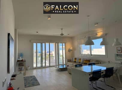 Double View Chalet for sale with 30% discount fully finished with  ACs next to Water Way and Lavista Bay mins to Ras El Hekma North coast
