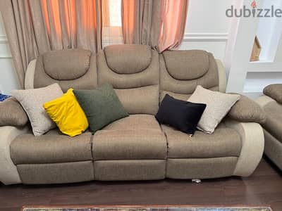 Lazy boy (3 seater sofa, 2 seater sofa, 1 armchair)