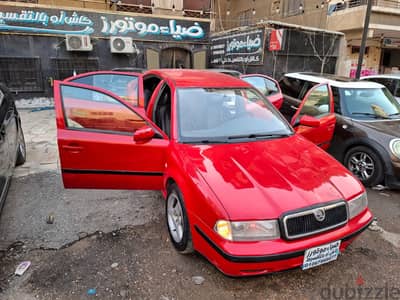 مقدم 48.750 أوكتافيا 1998 أعلى مواصفات 1800C. C مانيول فابريقة