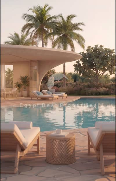 Luxury Twin house  Sea View with First price & Long Instalments -Palm Hills !!!