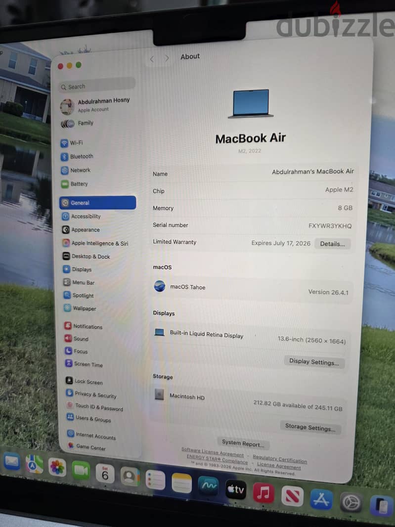 macbook air M2 2