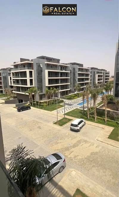 For sale Apartment Directly on Suez Road Opposite Madinaty Overlooking pools in the heart of Shorouk City in Lavista patio Sola