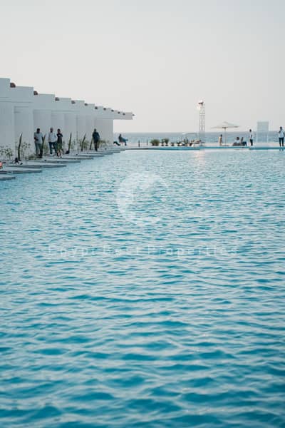Finished one story villa full sea view for sale in Direction white Ready to move