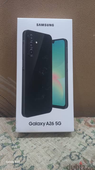 Samsung Galaxy A26 5G (6/128) جديد زيرو متبرشم (نو أكتيف)