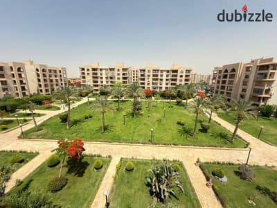شقة للايجار 196م بمدينة الرحاب – المرحلة الخامسة الجديدة علي فيو جاردن