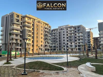 Apartment with prime view in bleu vert in the new Administrative Capital, directly on the southern Bin Zayed axis