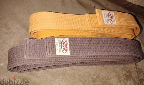حزام كراتيه/جودو/تايكوندو.  Karate/Judo/Taekwondo Belt
