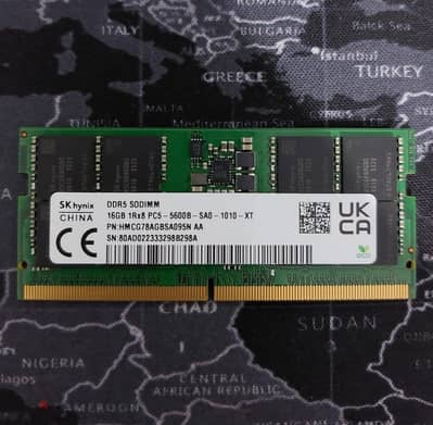 Laptop RAM 16GB DDR5 5600MHz