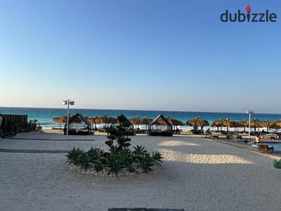 شاليه للبيع في Marseilia Beach 5 الساحل الشمالي 95 متر تشطيب كامل وتقسيط حتى 10 سنوات