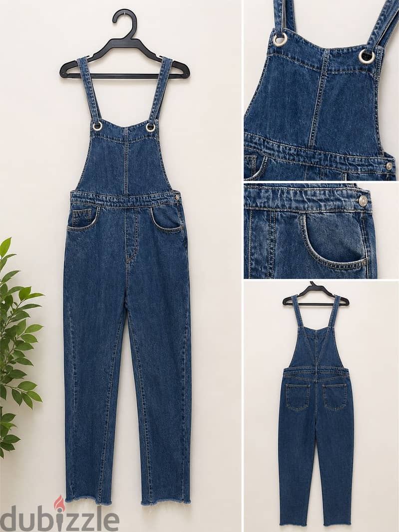 Denim Jump suit 1