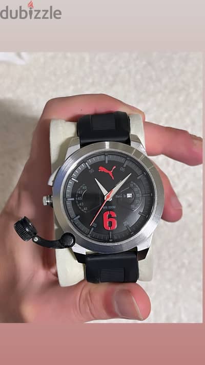 ساعه puma رياضيه نادره جدا من الخارج