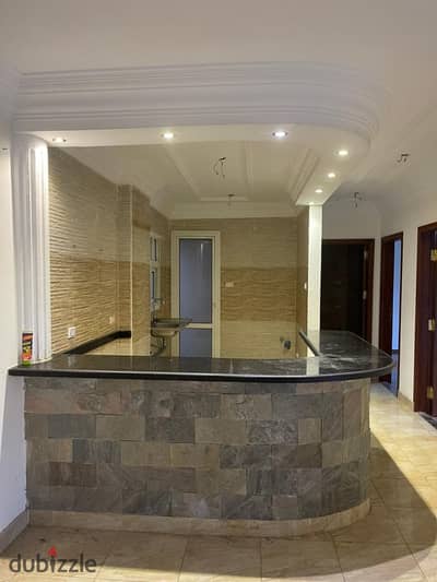 Distinct apartment for sale 96m B7 special finishing with a wide garden view