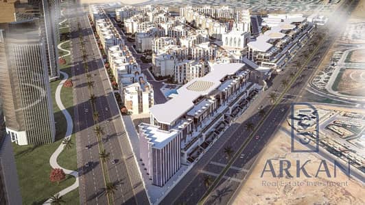 aaشقة 125م للبيع في قلب شارع زويل – حدائق أكتوبر  بمقدم 600 الف وقسط شهري 35 الف وتقسيط علي 8 سنين  داخل Address Home 2 Compound