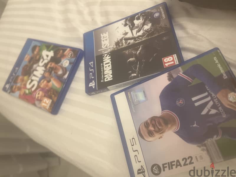 ps5 fat cd edition with 2 controllers 2