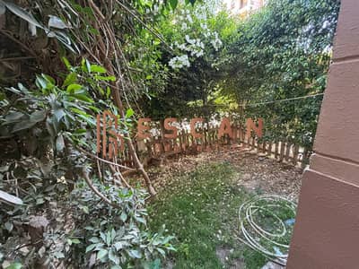 Studio apartment for sale in Al Rehab City, 60 square meters, ground floor with a 40 square meter garden, in Phase 5.