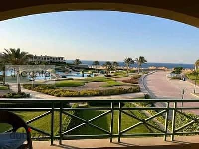 150m² beachfront chalet for sale in La Vista 7, Ain Sokhna. Ready for immediate occupancy.
