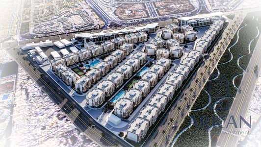 Moللبيع شقة 158 متر بمقدم 711 الف واقساط علي 8 سنين والقسط الشهري 41 الف في شارع زويل الرئيسي بجوار الفرودس وامام جامعة زويل مدينة حدايق اكتوبر