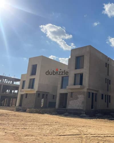 The only villa with immediate delivery 390 meters on the Suez Road, First Settlement, in installments, and with a distinguished location in the project