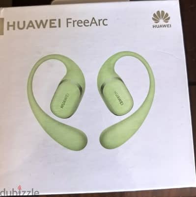 سماعة هواوي  HUAWEI FreeArc (لون أخضر)  أداء ممتاز وتصميم مريح جداً