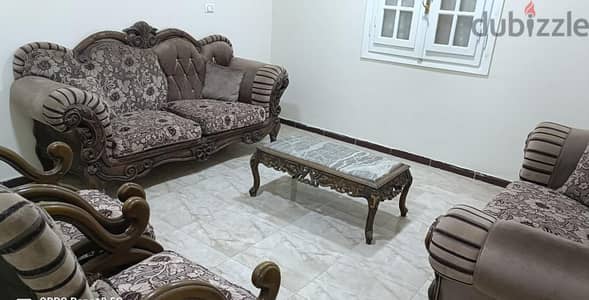 أثاث (عفش) كسر زيرو استعمال أيام لظروف سفر ركنة صالون غرفة نوم بوتاجاز