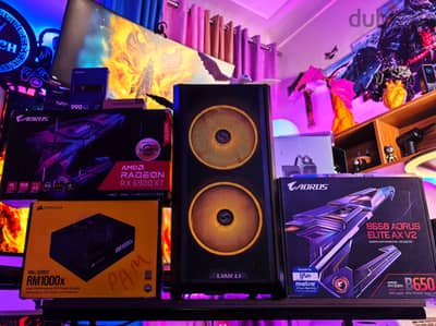 تجميعة ال 4k ب RX 6900 XT MASTER 16GB و رامات 32G DDR5 و 3TB ssd