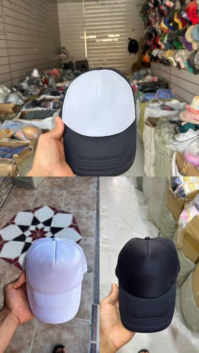 كاب شبكة إسفنج تريند Trucker Hat متاح ألوان وجاهز للطباعة - جديد زيرو!