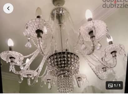 Original Crystal Asfour Chandelier